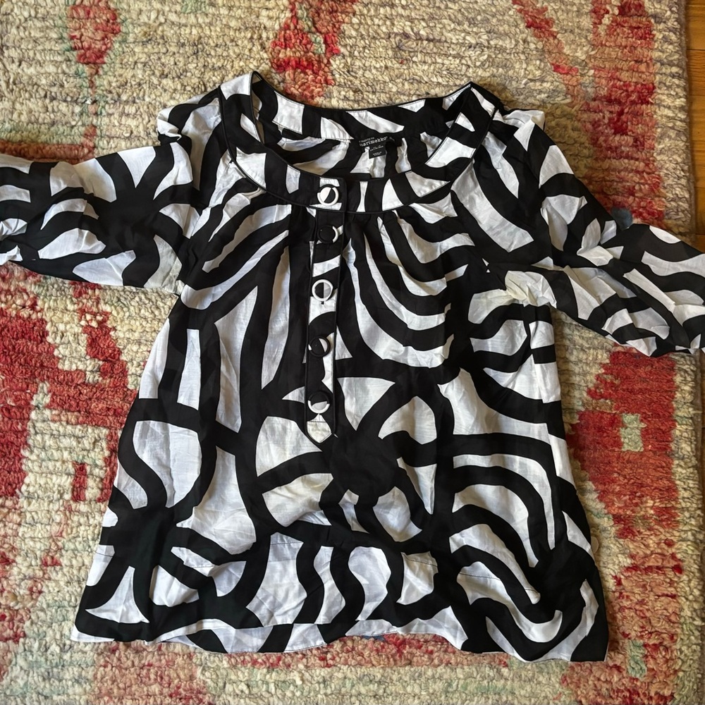 Marimekko tribute Black and White Shirt / Blouse from H&M